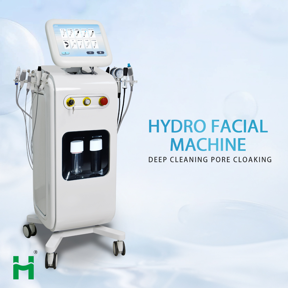 18 in 1 Bubble Facial Lifting Hydra Dermabrasion Water Aqua Peel Skin Rejuvenationl Beauty Hydro Microdermabrasion Machine