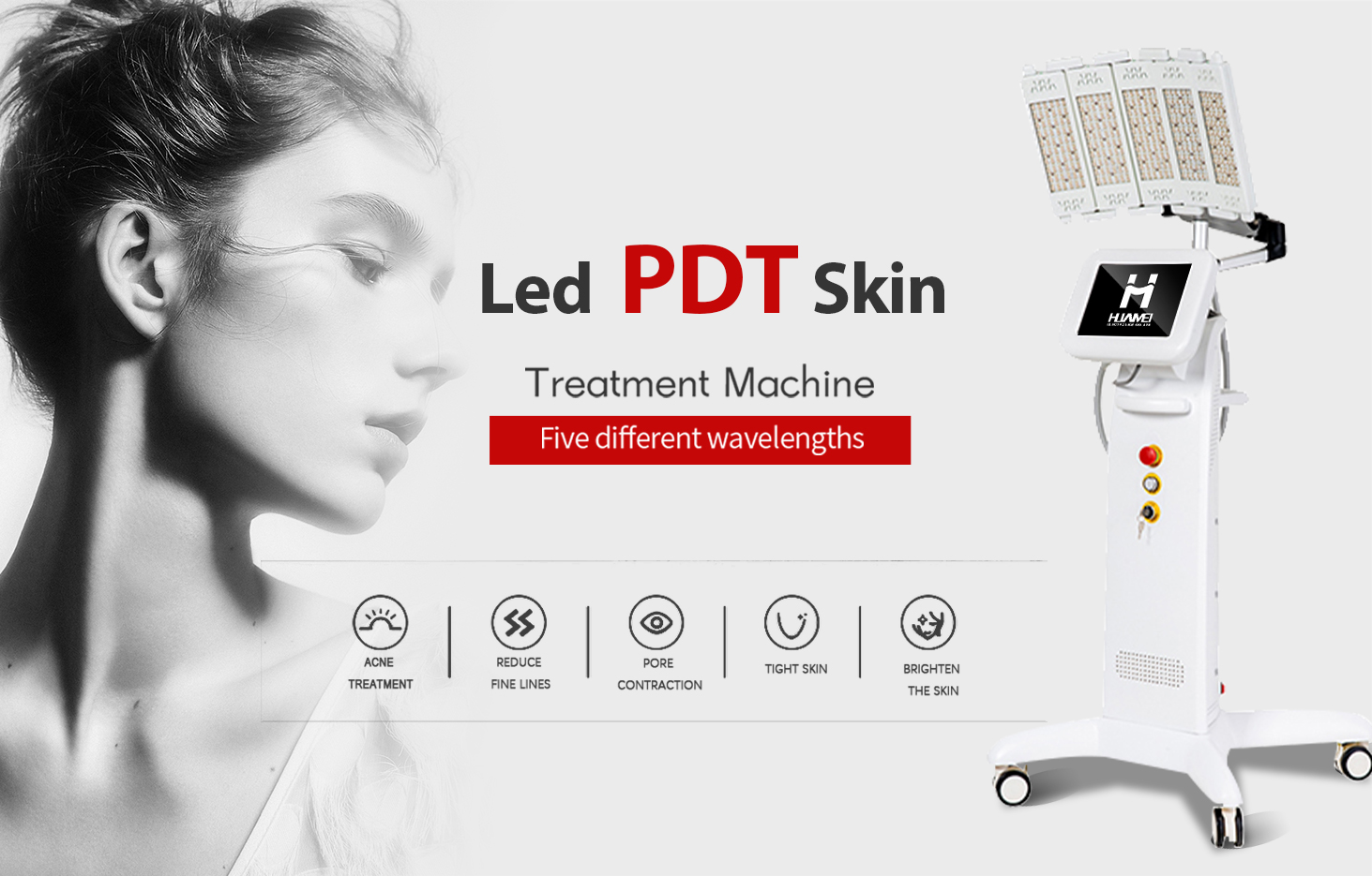 Led PDT Skin Treatment Machine