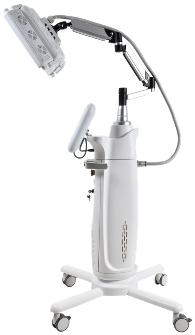PDT (Photodynamic Therapy) Treatment of skin diseases, deep skin rejuvenation, skin tightening, acne removal, lightening of spots