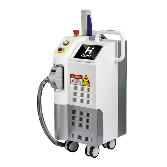 CE approved Q Switch Tattoo Removal 1064nm 532nm Nd Yag Laser Machine 