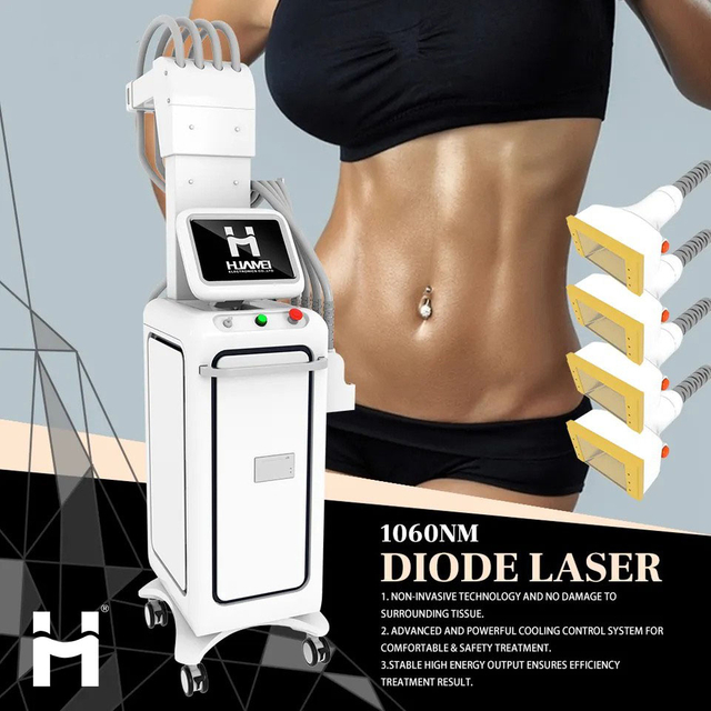 2025 Best 1060 Fat Reduction Cellulite Diode Laser 1060nm Laser Body Shape Lipo Machine Laser Slimming Machine