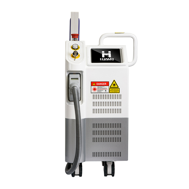 CE approved Q Switch Tattoo Removal 1064nm 532nm Nd Yag Laser Machine 