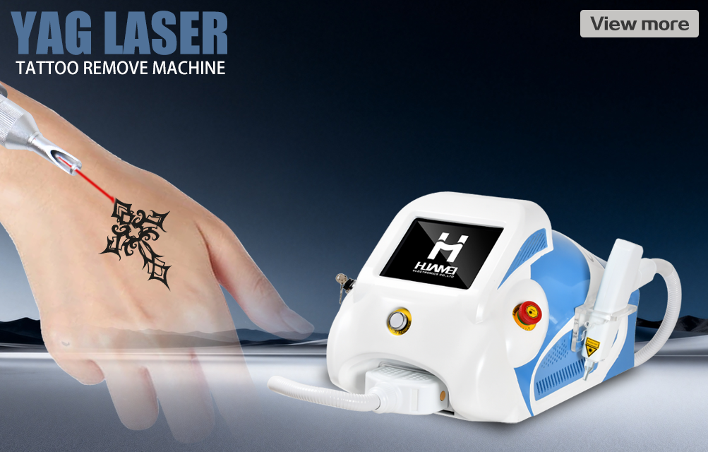  Q Switch Tattoo Removal 1064nm 532nm Nd Yag Laser Machine 