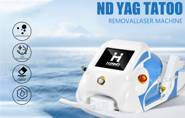  Q Switch Tattoo Removal 1064nm 532nm Nd Yag Laser Machine 